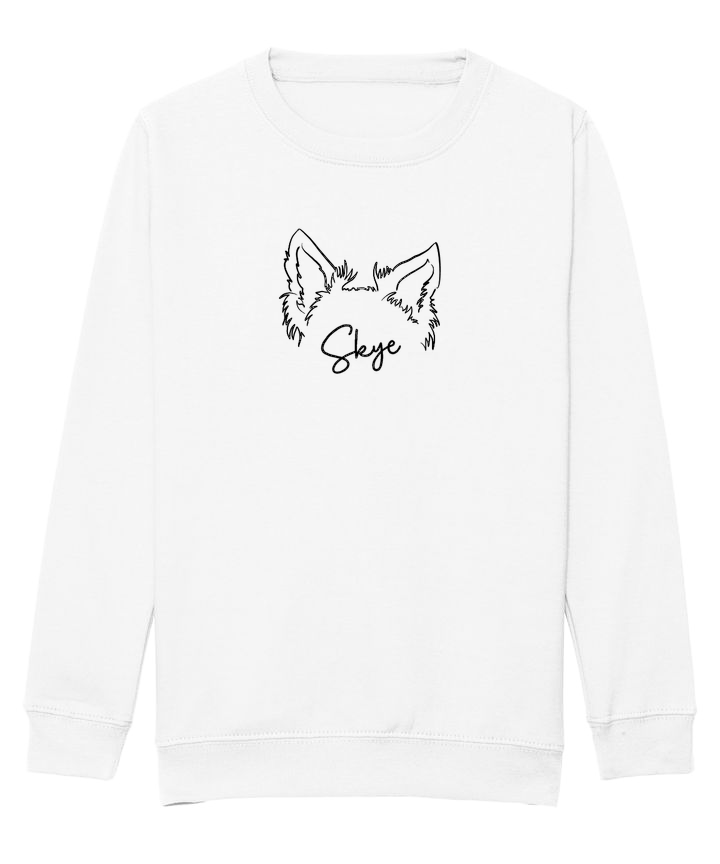 Kids Sweatshirt Pet Ears Design