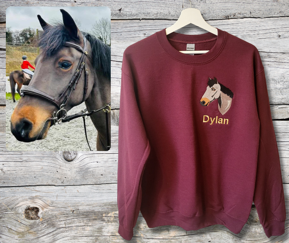 Deluxe Sweatshirt Portrait Design