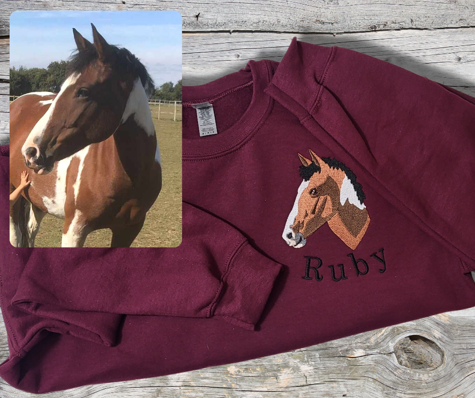 Deluxe Sweatshirt Portrait Design