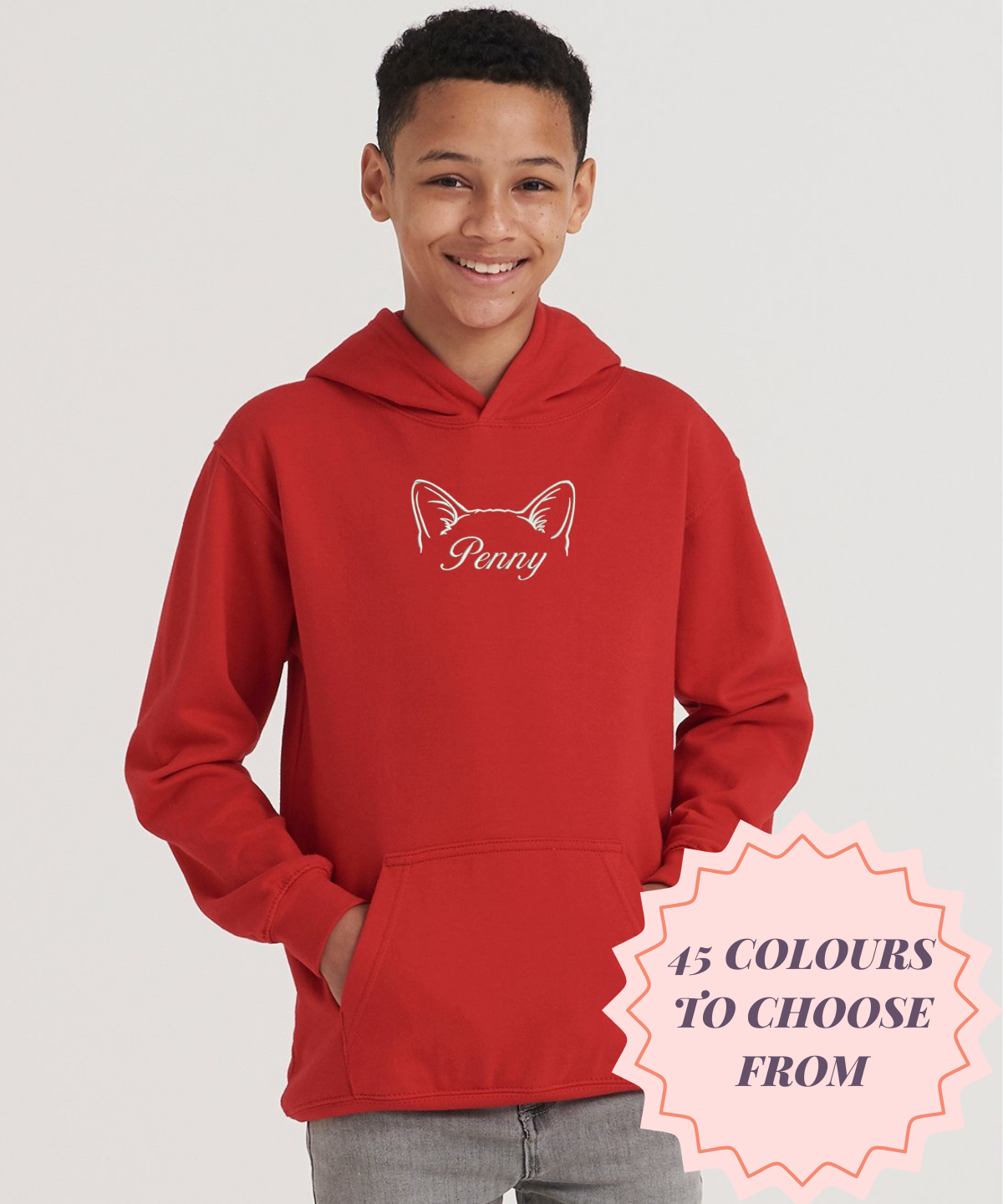 Kids Hoodie Ears Design