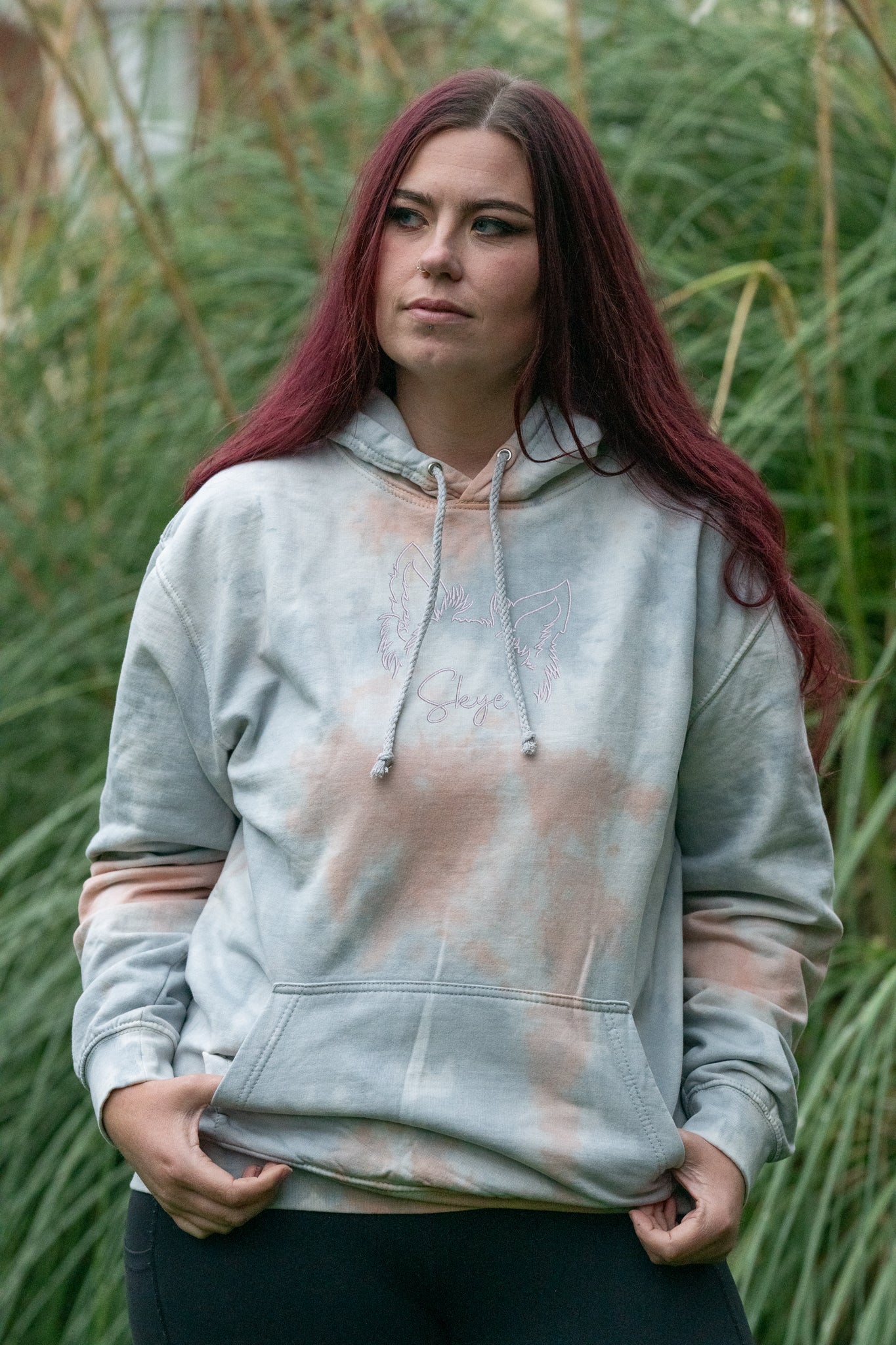 Tie Dye Hoodie Ear Design