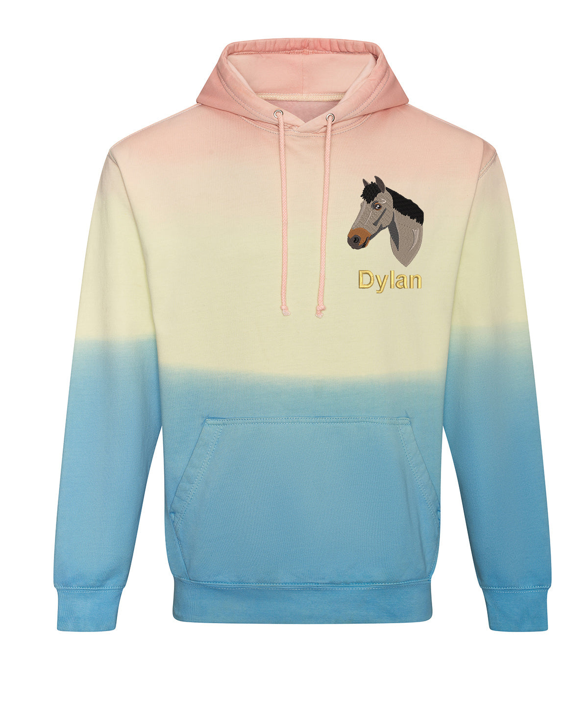 Tie Dye Hoodie Portrait Design