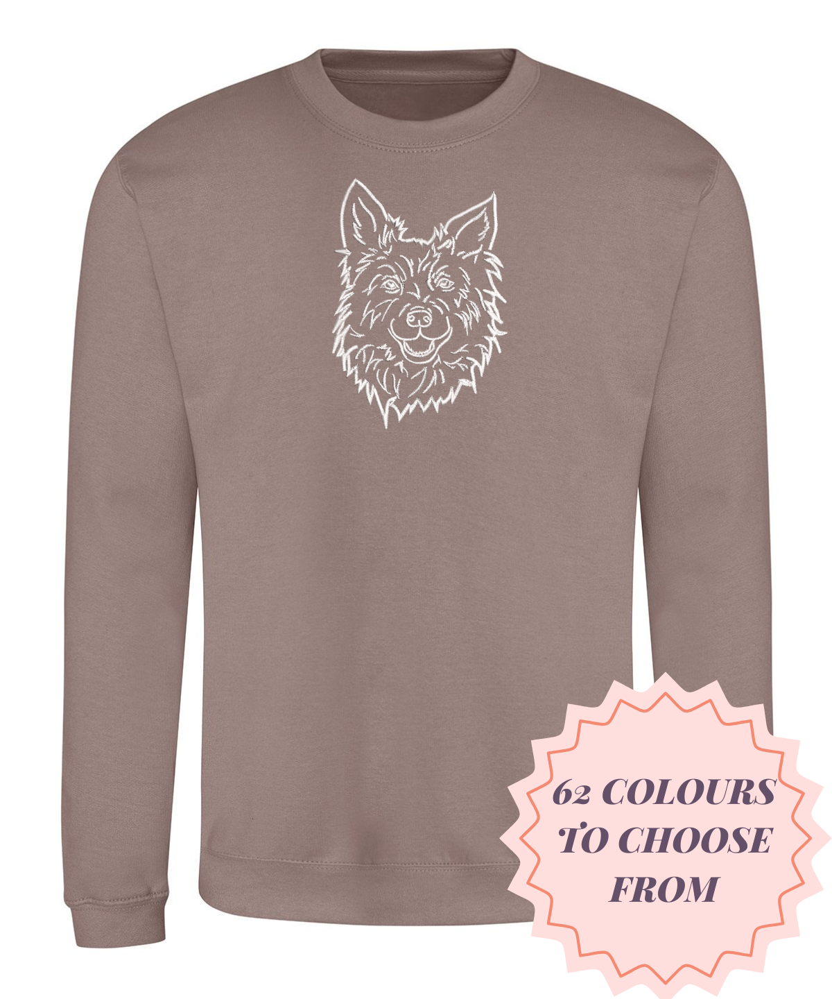 Deluxe Sweatshirt Outline Design