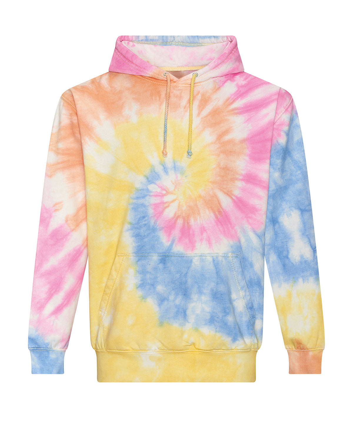 Tie Dye Hoodie Abstract Horse Face Design