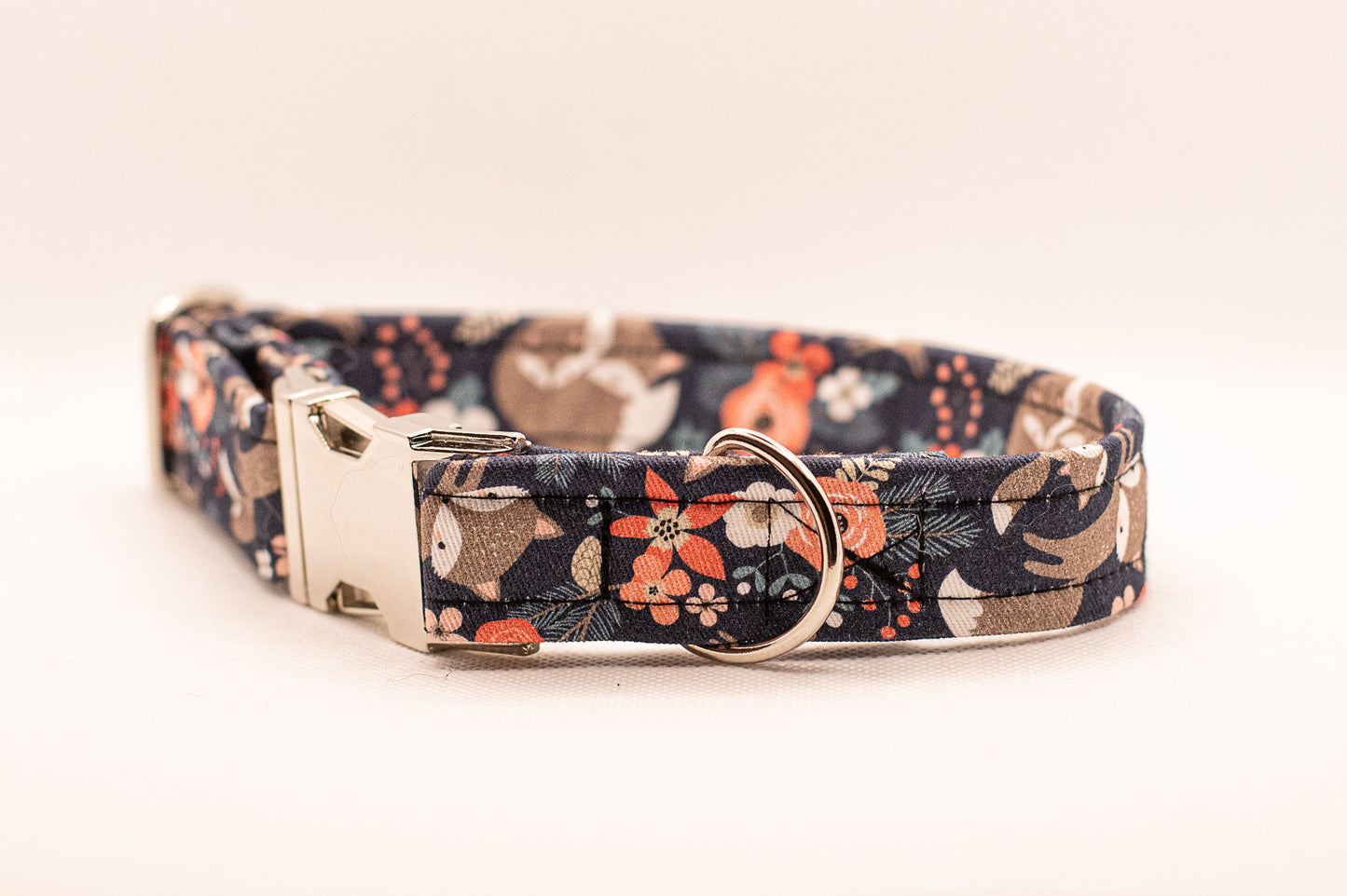 Collar - Floral Foxes