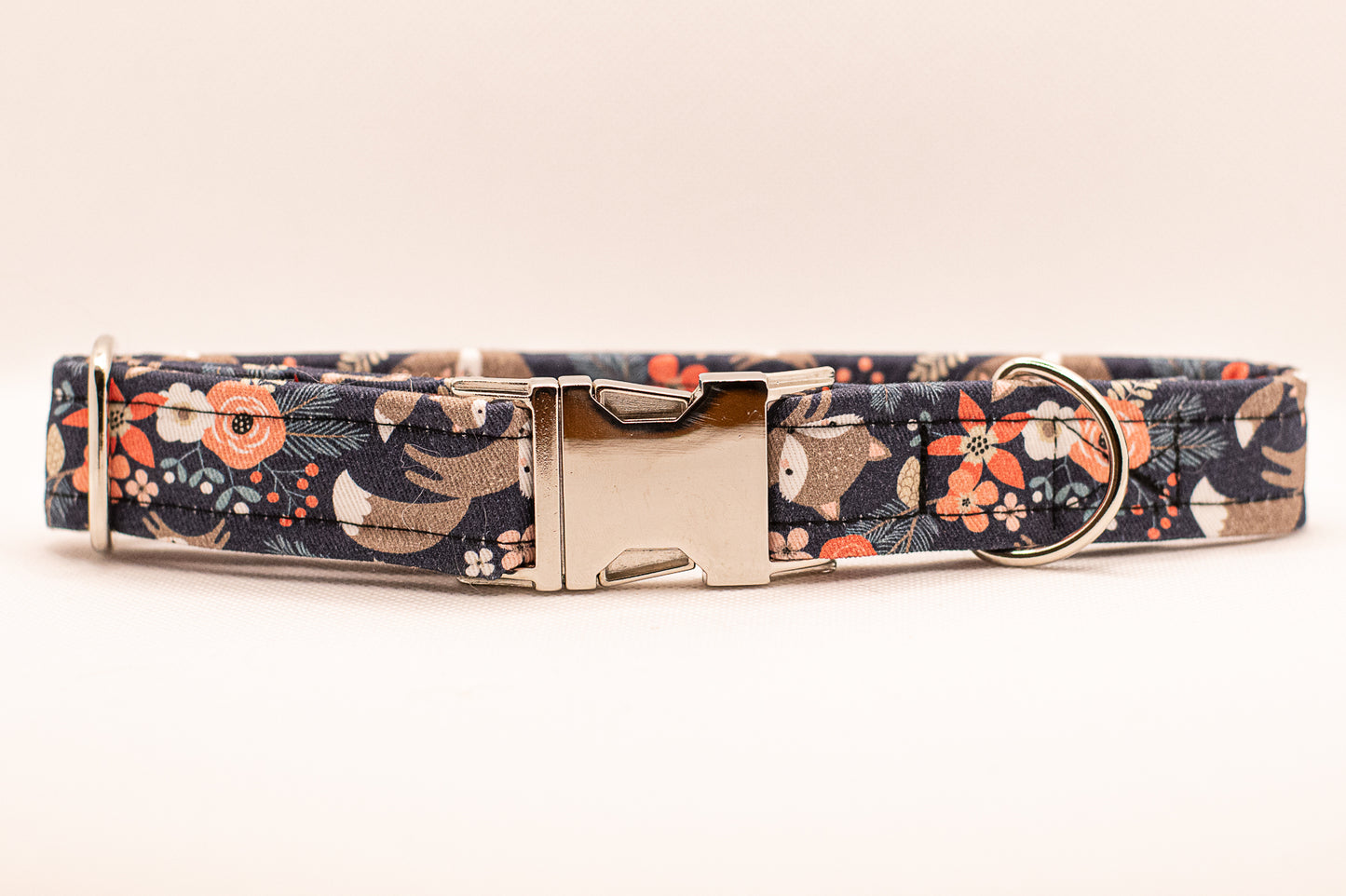 Collar - Floral Foxes