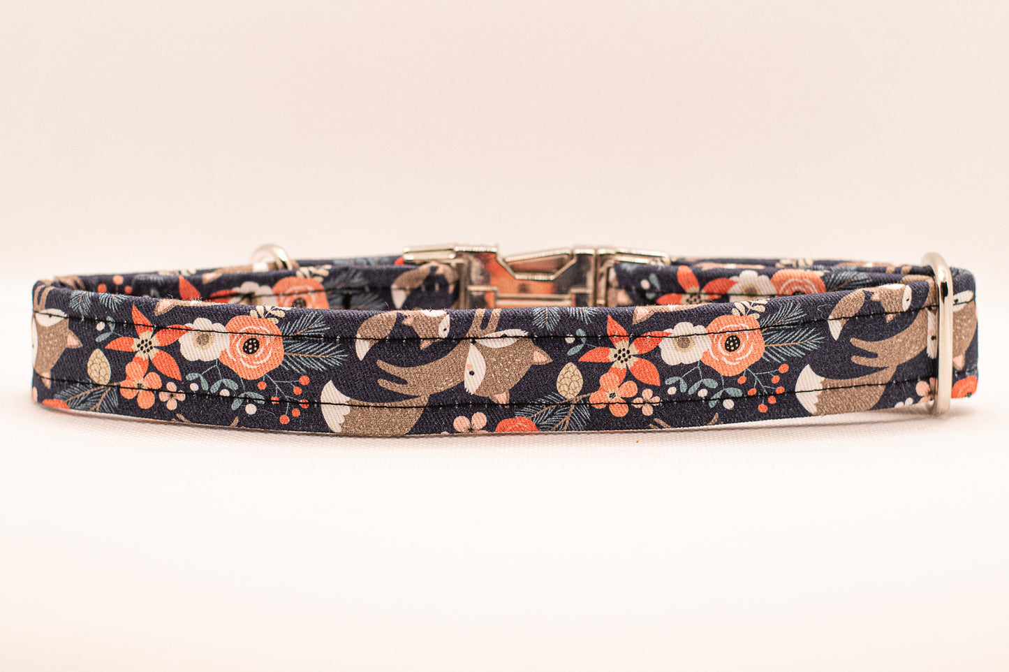 Collar - Floral Foxes