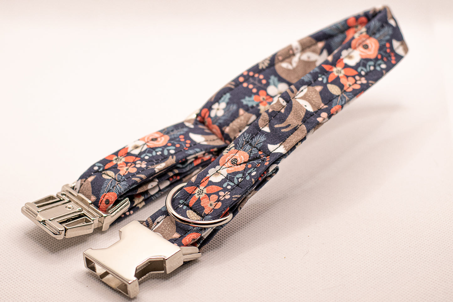 Collar - Floral Foxes